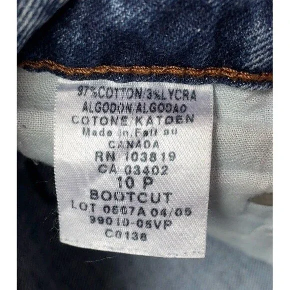 Vintage Harley-Davidson Bootcut Jeans Petite Women’s Size 10 - Picture 8 of 14